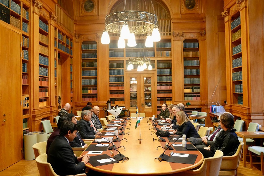 CEC Gyanesh Kumar meets Swedish Parliament committee, prepares to chair International IDEA