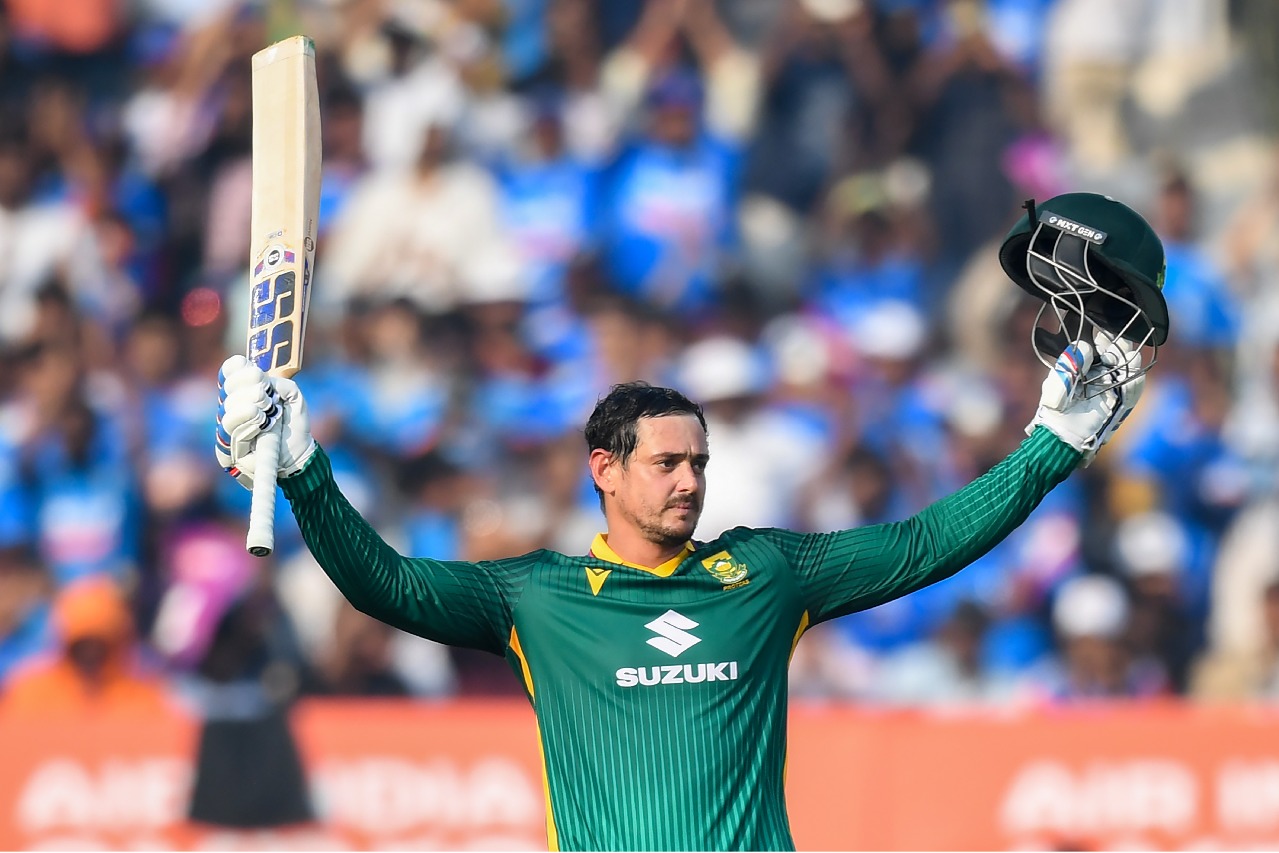 3rd ODI: De Kock equals ABD’s India record with seventh ODI hundred