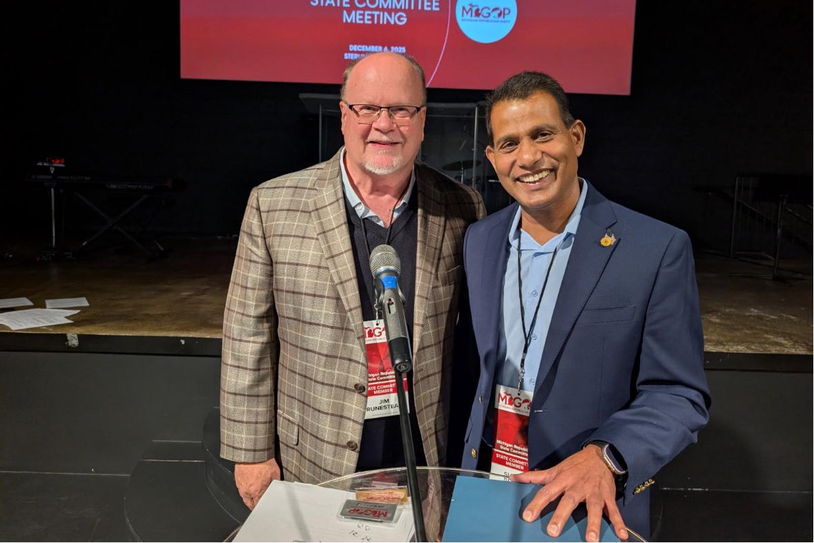Indian American Sunny Reddy elected Michigan GOP Co-Chair