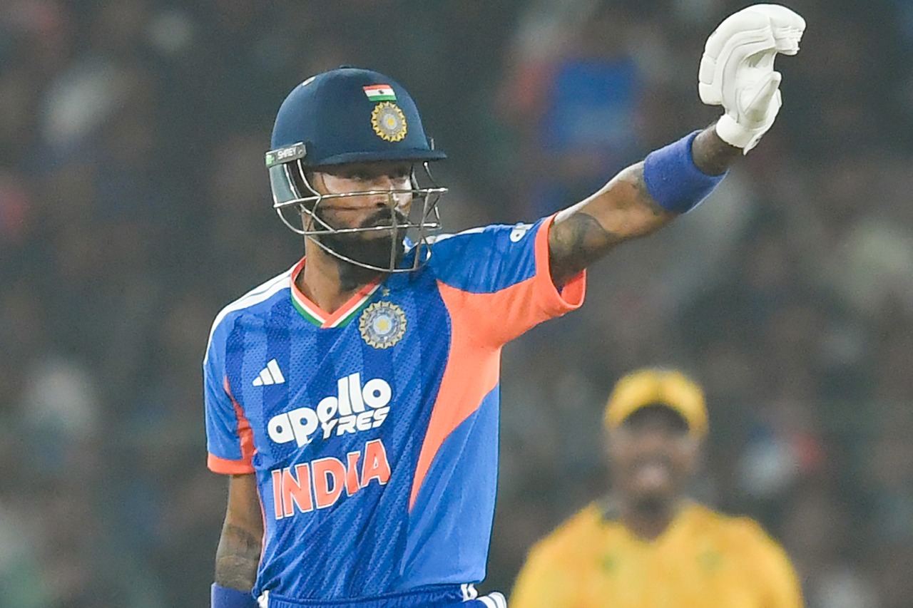 1st T20I: Hardik Pandya’s unbeaten 59 powers India to 175