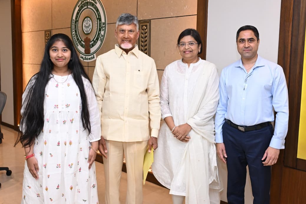 Chandrababu Praises Young Singer Sadhya