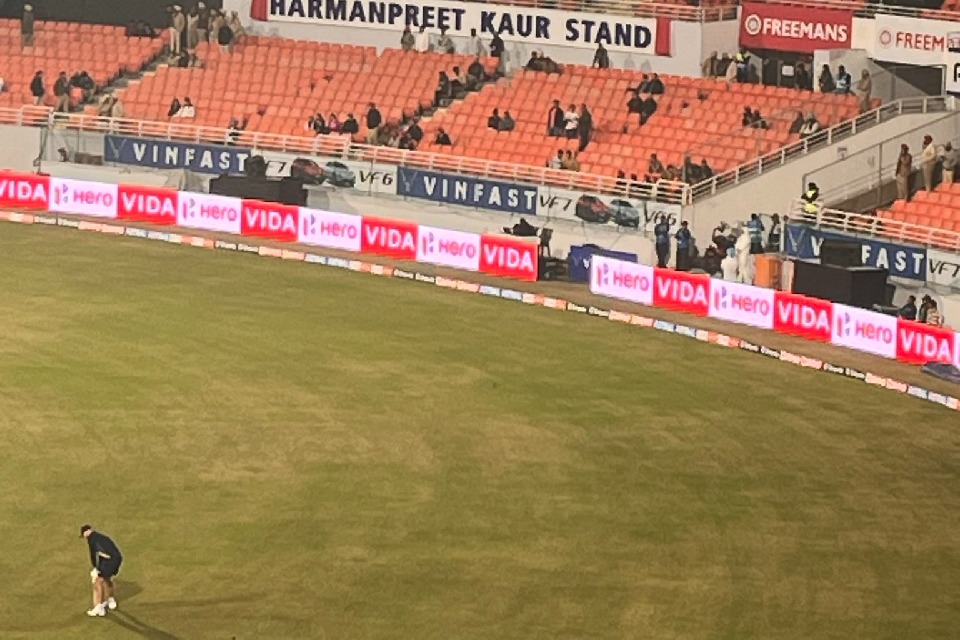 Stands named after Harmanpreet Kaur and Yuvraj Singh inaugurated ahead of second men’s T20I