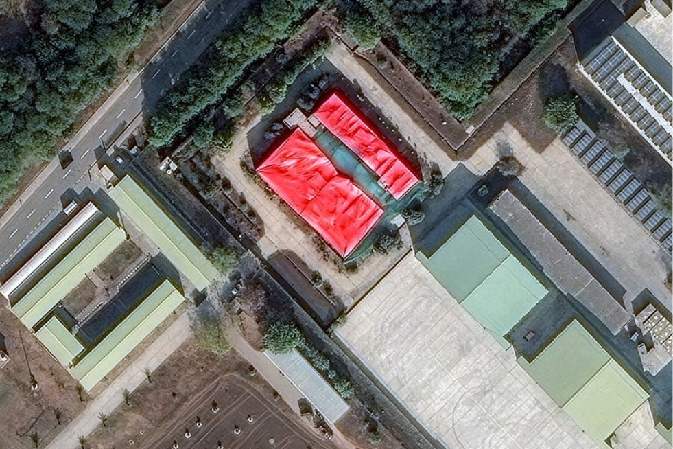 Pakistan Covers Airbase with Tarpaulin After Indian Air Force Attack