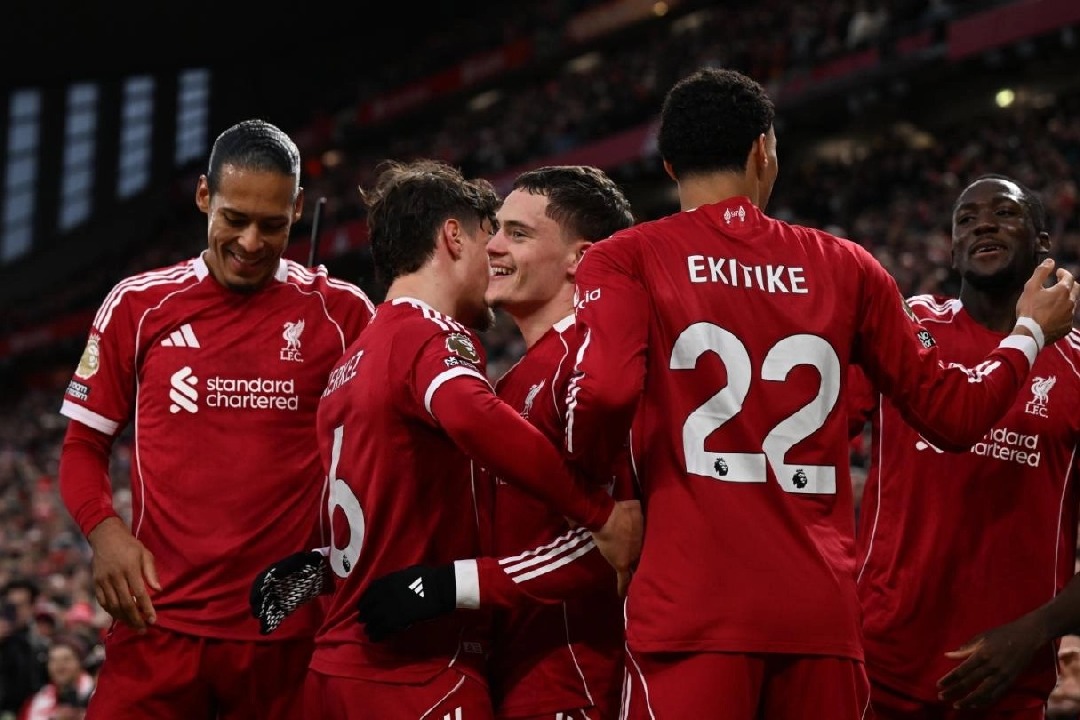 Premier League: Liverpool edge Wolves 2-1, Brentford win 4-1, Burnley hold Everton goalless on a busy day