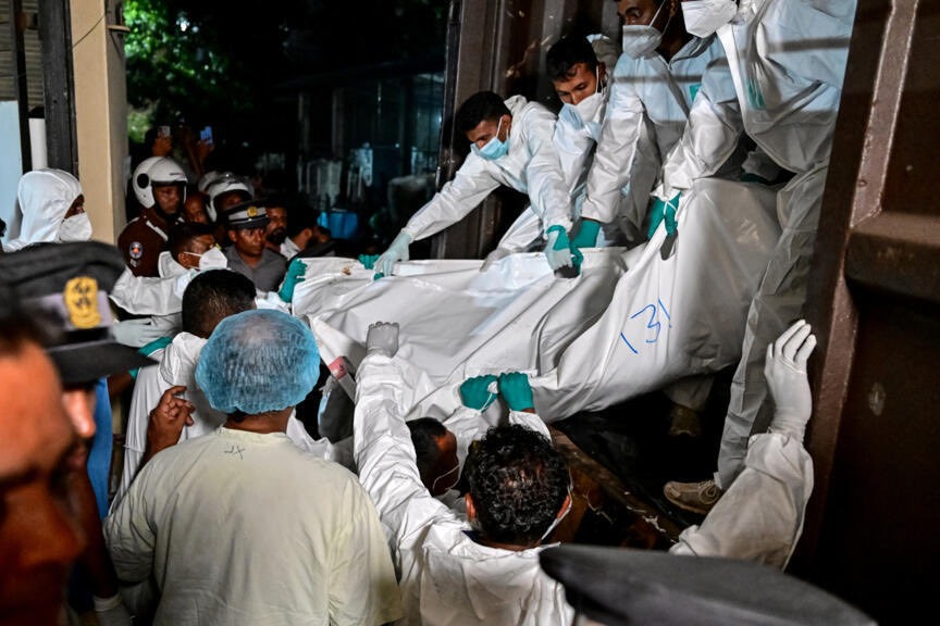 84 మంది నావికుల మృతదేహాలను ఇరాన్ కు పంపించిన శ్రీలంక