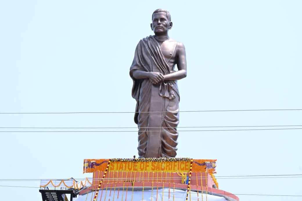 ఇకపై ఈ త్యాగమూర్తి విగ్రహం 'స్టాట్యూ ఆఫ్ శాక్రిఫైస్'గా నిలుస్తుంది: సీఎం చంద్రబాబు