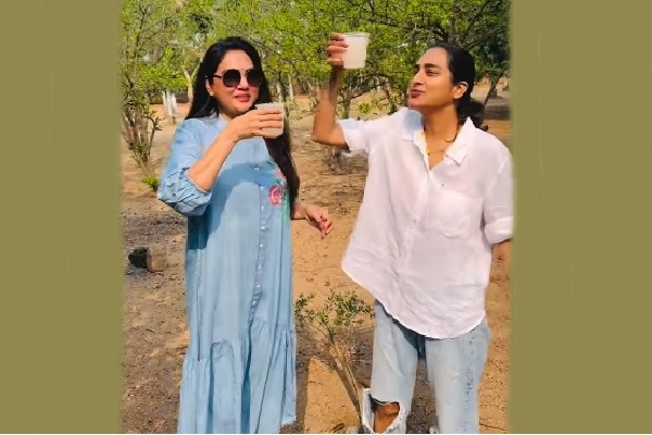 ఈతకల్లు తాగుతూ ఎంజాయ్ చేసిన హేమ, సురేఖవాణి.. వీడియో ఇదిగో!