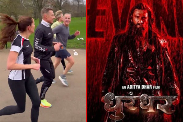 జాగింగ్ చేస్తూ 'ధురంధర్' సినిమాపై ఇద్దరు దేశాధినేతల చర్చ.. వైరల్ వీడియో!