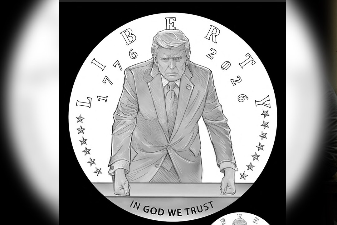 చట్టాన్ని పక్కనపెట్టారా?.. అమెరికా బంగారు నాణెంపై ట్రంప్ చిత్రం!