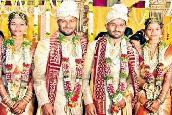కవలల పెళ్లిలో విషాదం.. నెల తిరగకముందే నవ వరుడు ఆత్మహత్య
