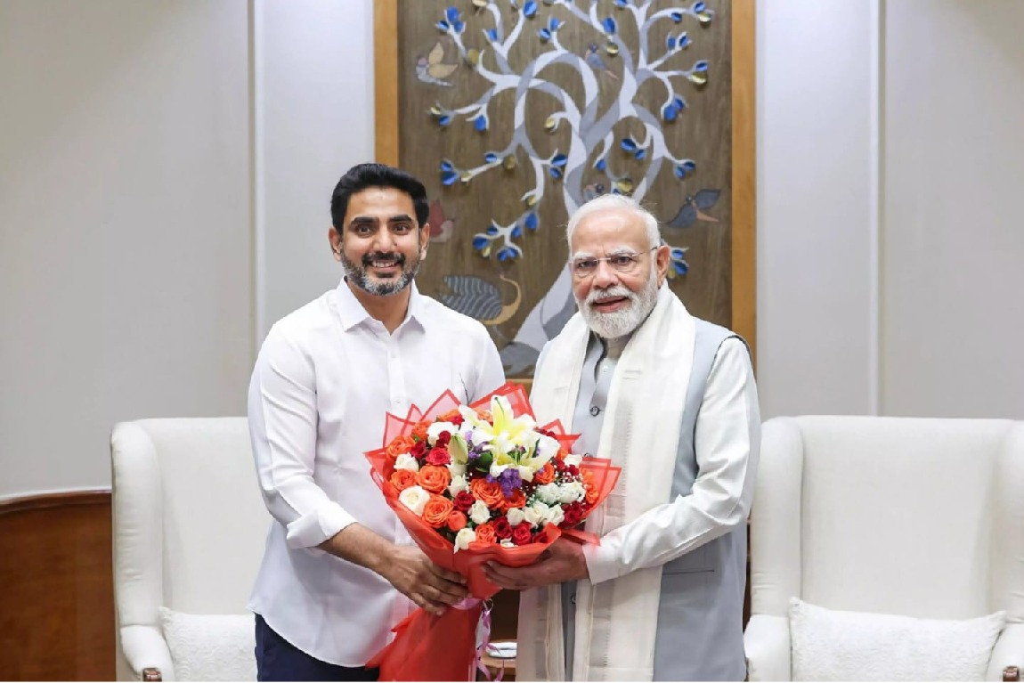 అధికార పీఠంపై 25 ఏళ్లు... ప్రధాని మోదీకి సెల్యూట్ చేస్తున్నా: మంత్రి నారా లోకేశ్