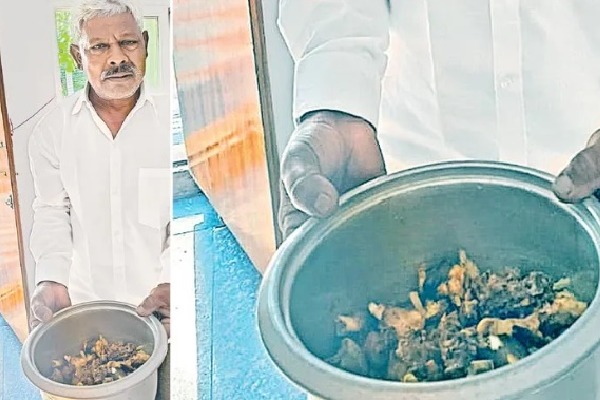 మటన్ ఉడకలేదట.. కేసు పెట్టాలంటూ తాడిపత్రి పోలీస్ స్టేషన్ కు వచ్చిన బాధితుడు