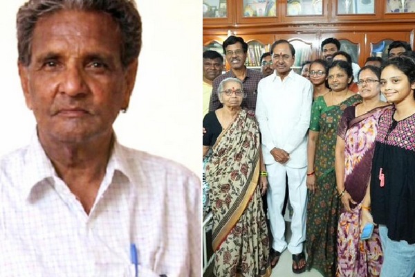 తన గురువు మృతి పట్ల కేసీఆర్ తీవ్ర విచారం