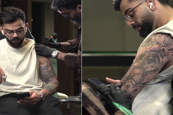 ఐపీఎల్‌కు ముందు కోహ్లీ కొత్త టాటూ.. దాని అర్థం ఏంటో తెలుసా?