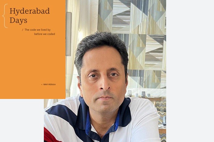 మైక్రోసాఫ్ట్ వైస్ ప్రెసిడెంట్ రవి వేదుల 'హైదరాబాద్ డేస్'.. మార్చి 31న మార్కెట్లోకి!