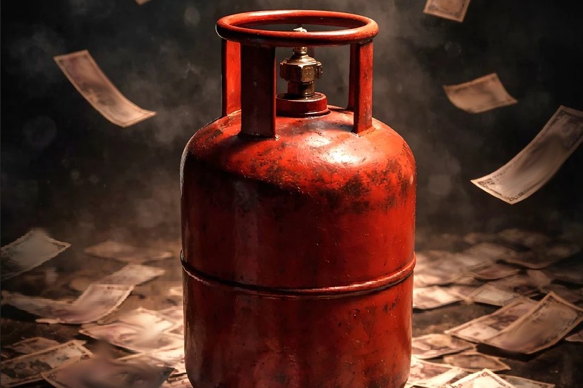 శ్మశానంలో గ్యాస్ సిలిండర్ల దందా... హైదరాబాద్‌లో భారీ రాకెట్ గుట్టురట్టు