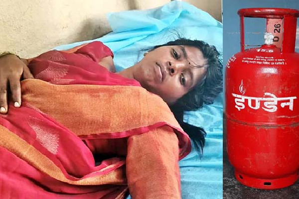 గ్యాస్ సిలిండర్ కోసం భార్య ఆత్మహత్యాయత్నం