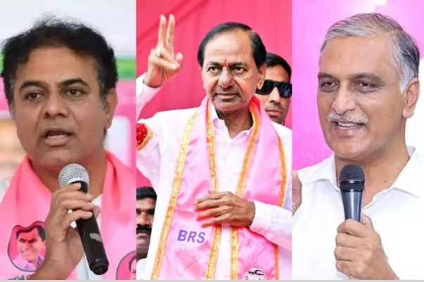 కేసీఆర్, కేటీఆర్, హరీశ్‌రావు పిటిషన్లపై ప్రభుత్వానికి హైకోర్టు నోటీసులు