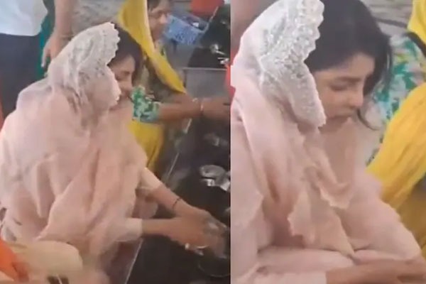 స్వర్ణ దేవాలయంలో ప్రియాంక చోప్రా.. గిన్నెలు కడుగుతూ సేవ!