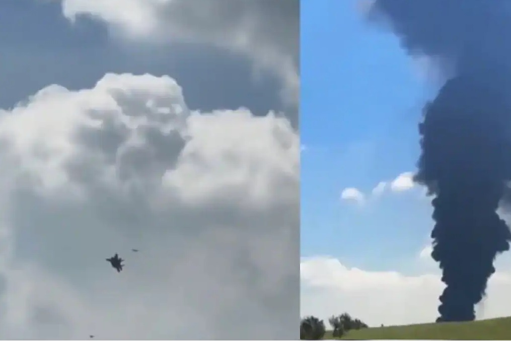 ఇరాన్ డ్రోన్‌ను వేటాడిన అమెరికా యుద్ధ విమానం.. వీడియో ఇదిగో!