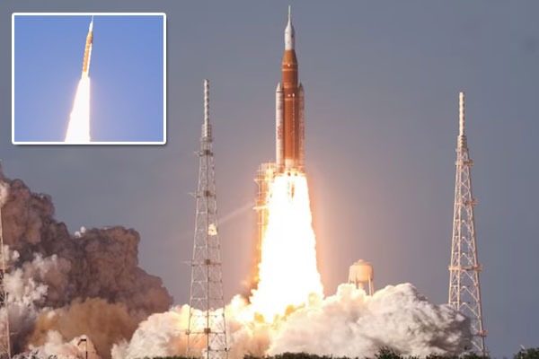 నింగిలోకి దూసుకెళ్లిన 'ఆర్టెమిస్-2'.. 50 ఏళ్ల తర్వాత తొలిసారిగా చంద్రుడి వైపు మానవసహిత యాత్ర