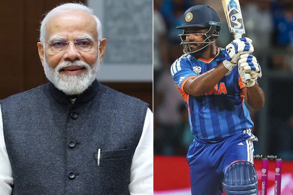 నిజమైన ఆటగాడు.. సంజు శాంస‌న్‌ను చూసి నేర్చుకోండి: ప్ర‌ధాని మోదీ