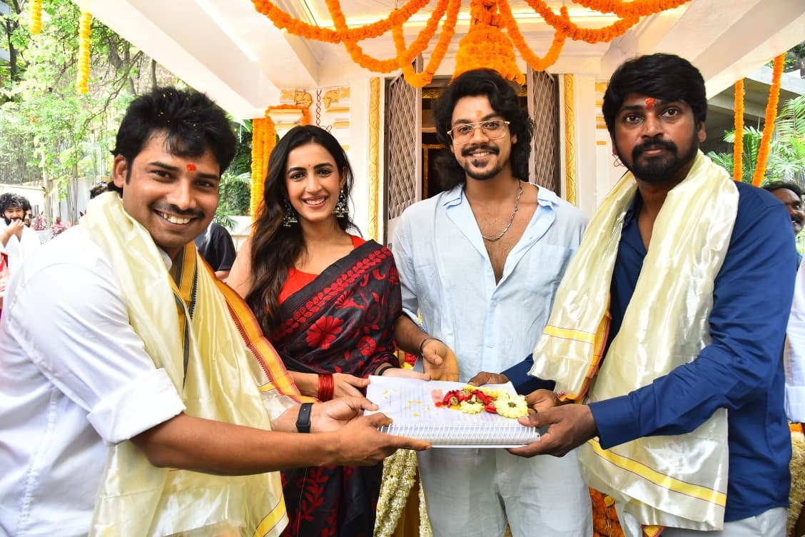 మేఘాంశ్ శ్రీహరి కొత్త సినిమా ‘ఆస్మాన్’.. ఘనంగా ప్రారంభం