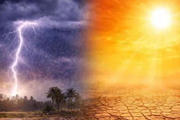 ఏపీలో విభిన్న వాతావరణం.. కోస్తాలో వానలు, సీమలో భగభగలు