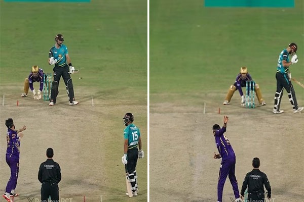 Daryl Mitchell Protests Usman Tariqs Bowling Action in PSL
