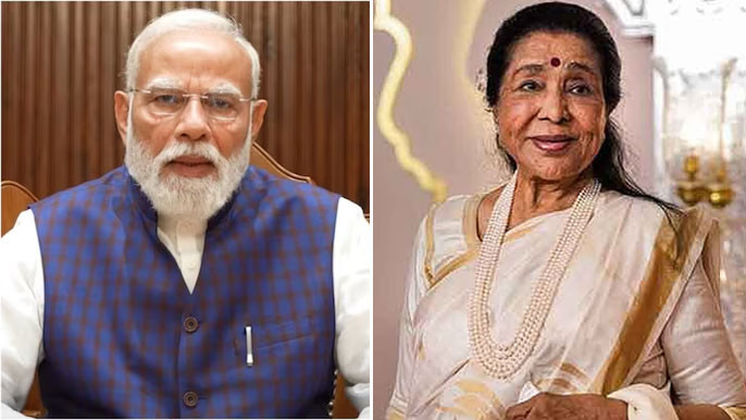 ఆసుపత్రిలో ప్రముఖ గాయని ఆశా భోంస్లే.. స్పందించిన ప్రధాని మోదీ