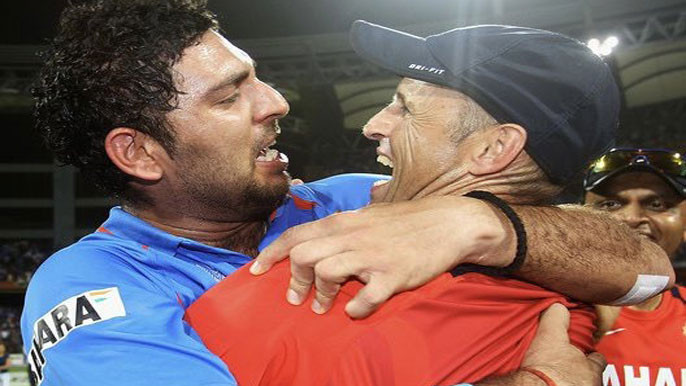 Yuvraj Singh Praises Gary Kirsten Impact on Indian Cricket