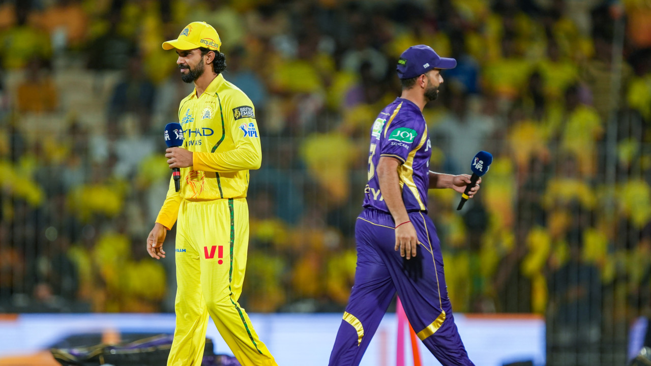 CSK vs KKR Kolkata Wins Toss Opts to Bowl