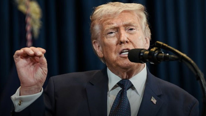 ఇరాన్‌కు అణు ఆయుధాలు దక్కనివ్వం.. నావికా దిగ్బంధనం మొదలైంది: ట్రంప్