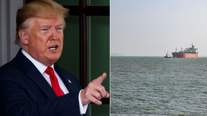 Donald Trump US Blockade of Hormuz Strait Costs Iran Millions Daily