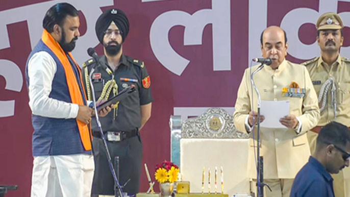 Samrat Choudhary Sworn in as First BJP CM of Bihar