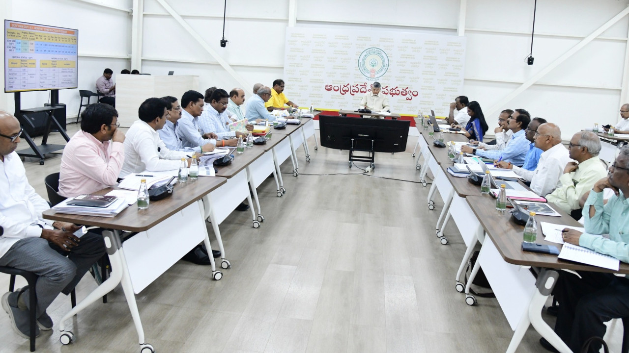 Chandrababu Naidu Orders Jaladhara Action Plan for Water Security