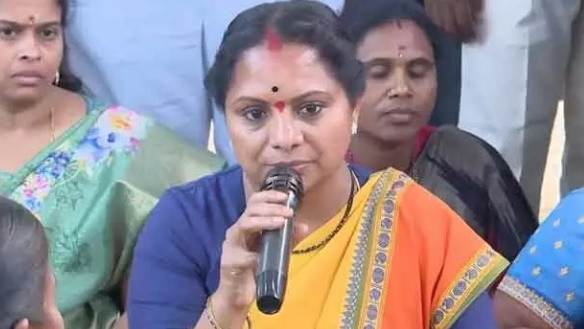 Kalvakuntla Kavitha Warns of Intensified Protest Against Forced Land Acquisition in Vikarabad