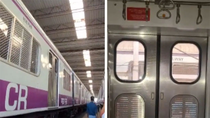 భారత్‌లో తొలిసారి.. ముంబైలో పట్టాలెక్కనున్న నాన్-ఏసీ క్లోజ్డ్ డోర్ లోకల్ రైలు