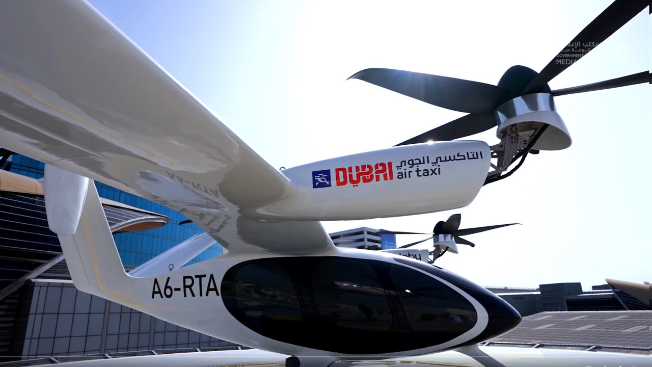 దుబాయ్ లో ఎయిర్ ట్యాక్సీలు.. తొలి స్టేషన్ నిర్మాణం