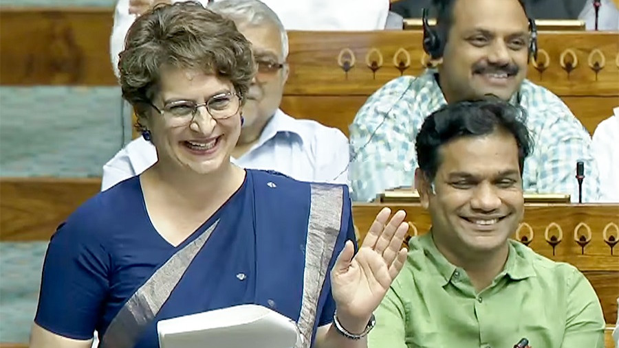 Priyanka Gandhi Speech Satire and Criticism in Lok Sabha