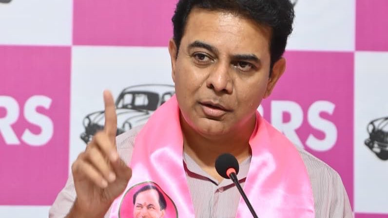 KTR Blames BJP for Womens Bill Failure in Lok Sabha