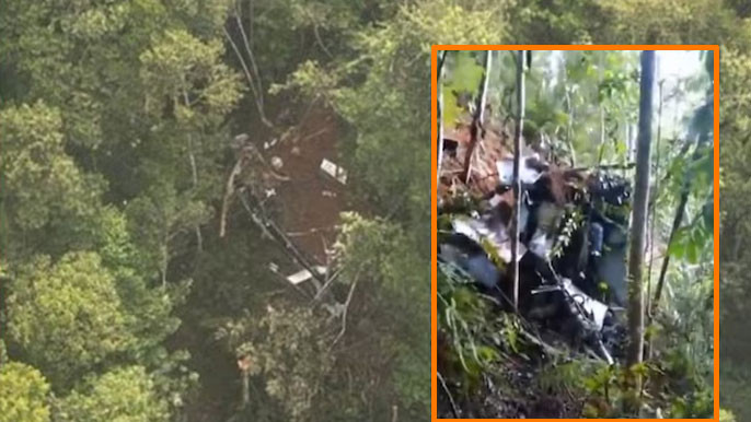 Indonesia Helicopter Crash Kills Eight in West Kalimantan
