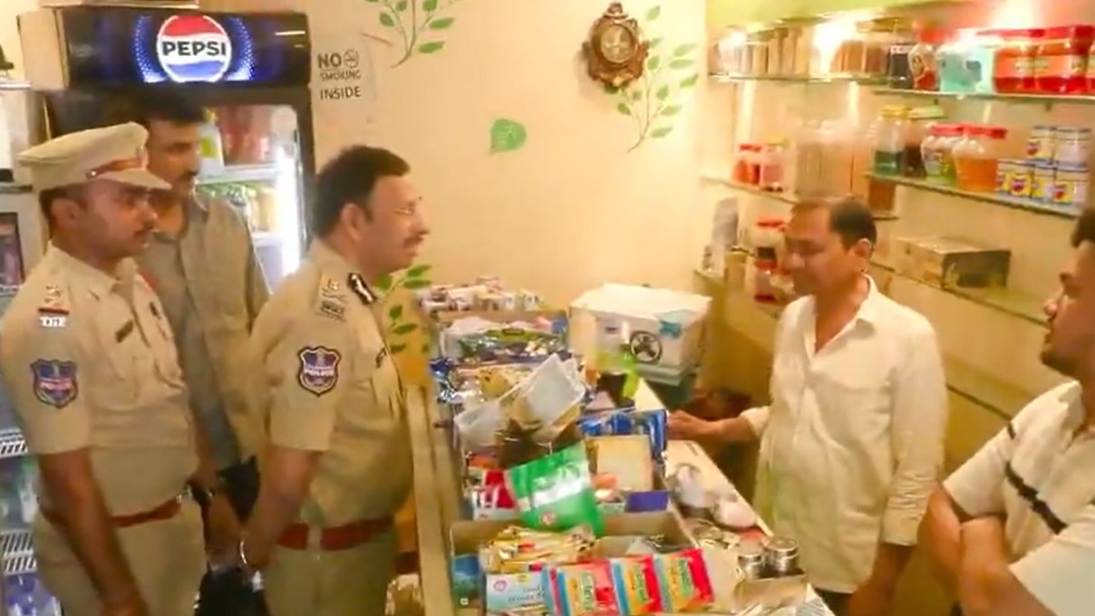 Sajjanar Leads Operation Safe School Near Educational Institutes