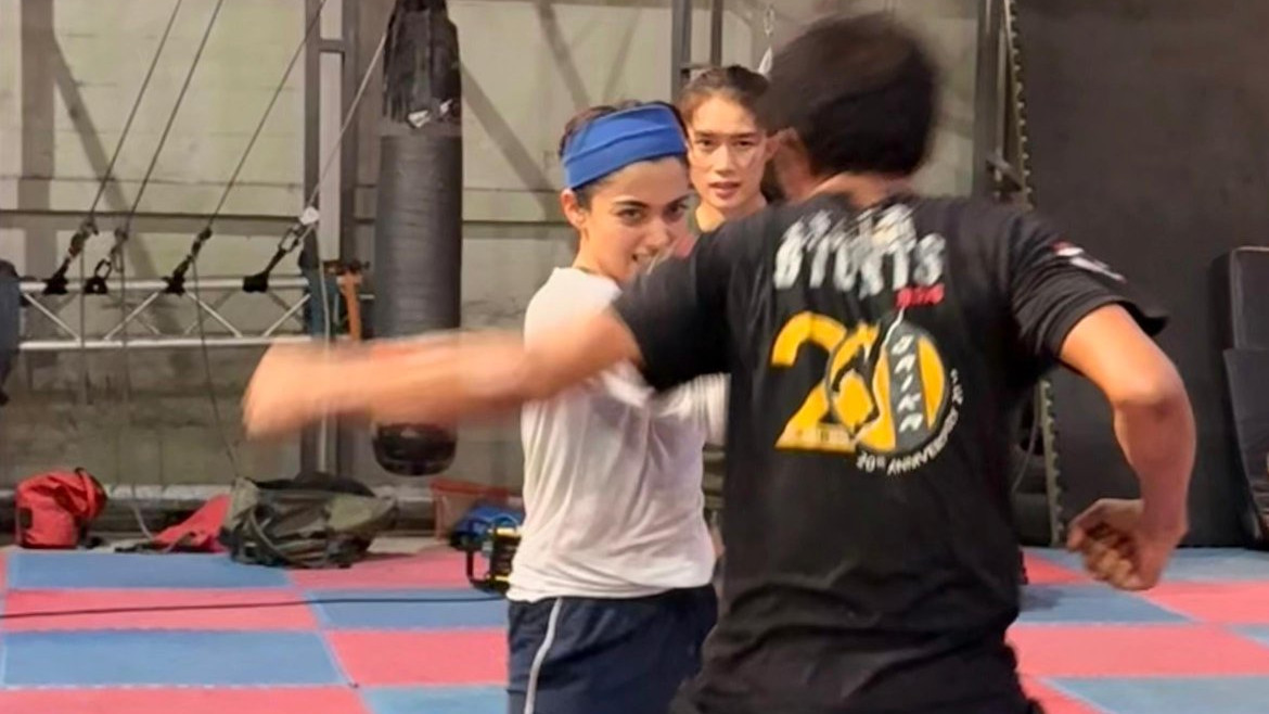 Rashmika Mandanna Intense Training for Mysa in Bangkok