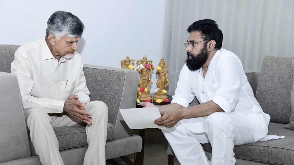 Chandrababu Wishes Pawan Kalyan Quick Recovery After Surgery