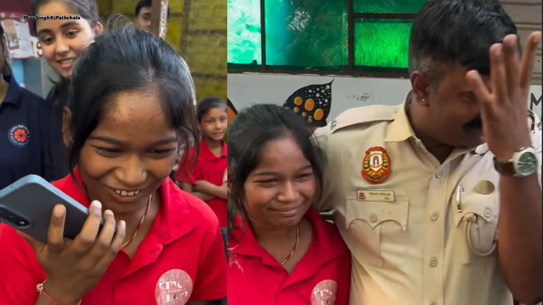 Thaan Singh Delhi Police Officers Student Passes Class 10