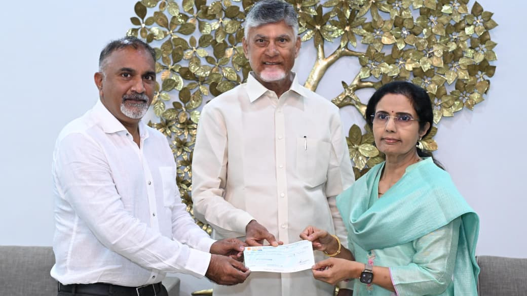 Nara Bhuvaneshwari Donates Rs 76 Lakhs to Anna Canteens on Chandrababu Birthday
