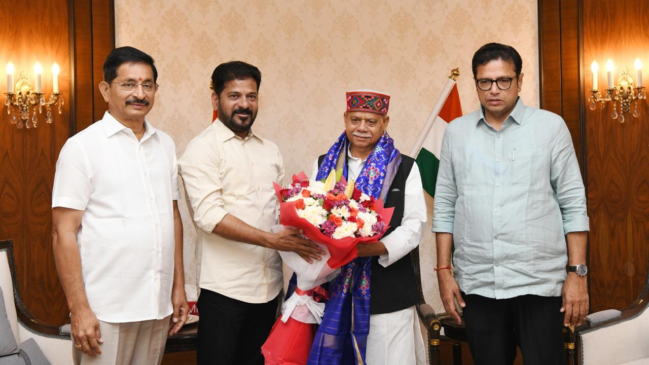 Revanth Reddy Discusses Drugs Control in Educational Institutions with Governor