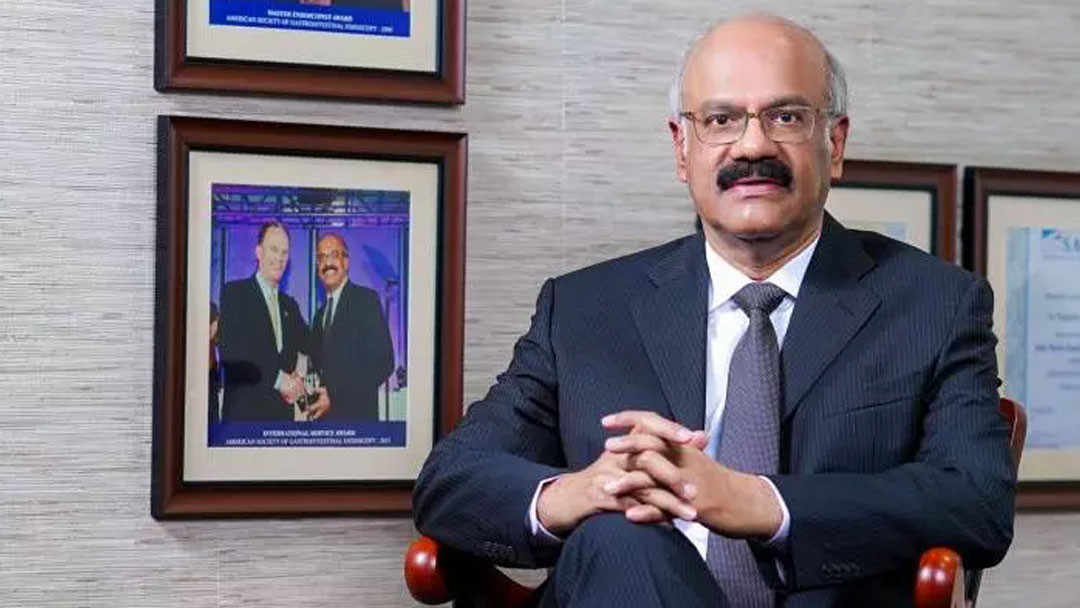 Nageshwar Reddy Honored with Prestigious International Award