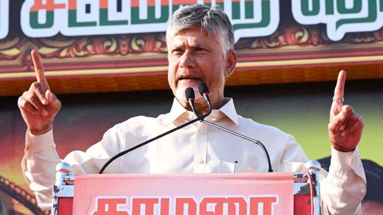 Chandrababu gets huge response in Tamil Nadu election campaign